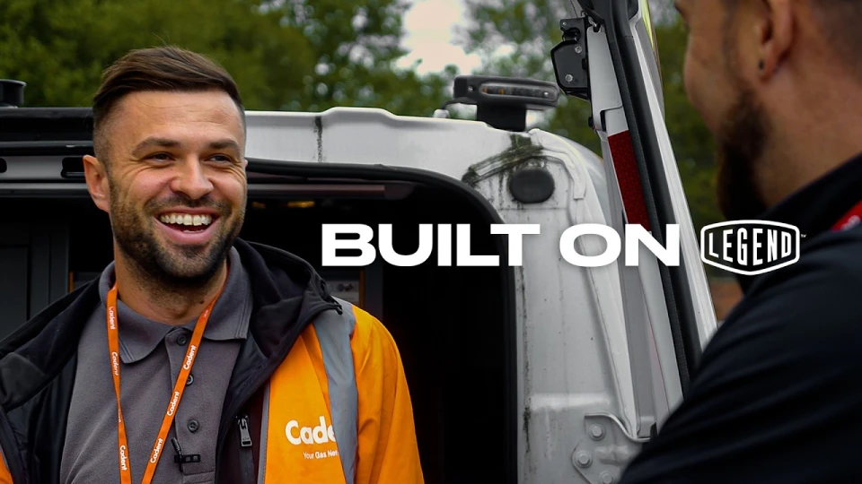 Ultimate Slip Resistance in Vans for Work on the Road | Cadent Gas X LEGEND