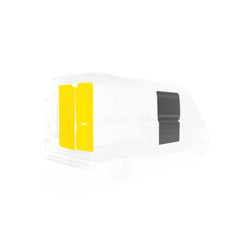 EconoLite Rear Door Lnr Yellow
